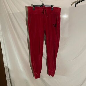True religion velour joggers